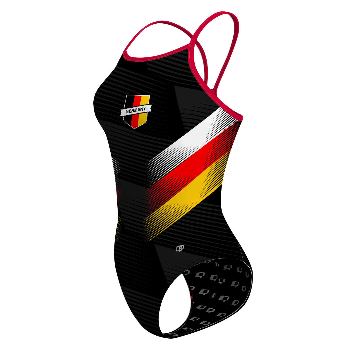 Germany - Skinny Strap Swimsuit