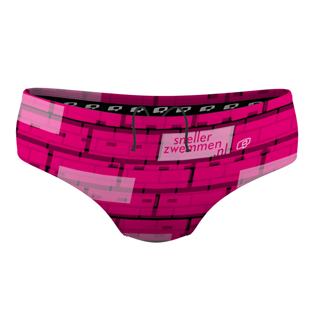 brief hotpink voorkant - Classic Brief Swimsuit