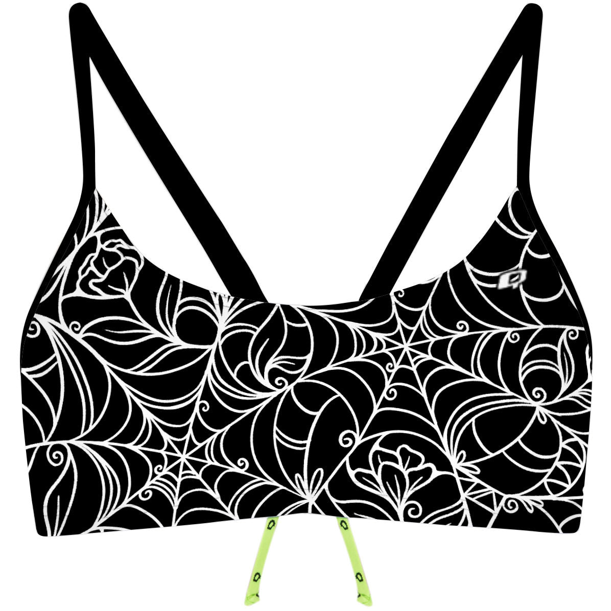 Spiderweb Temptation - Bandeau Bikini Top