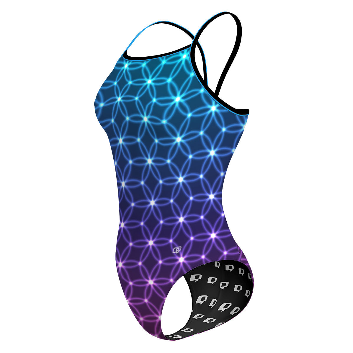 Flower of Life - Sunback Tank Swimsuit