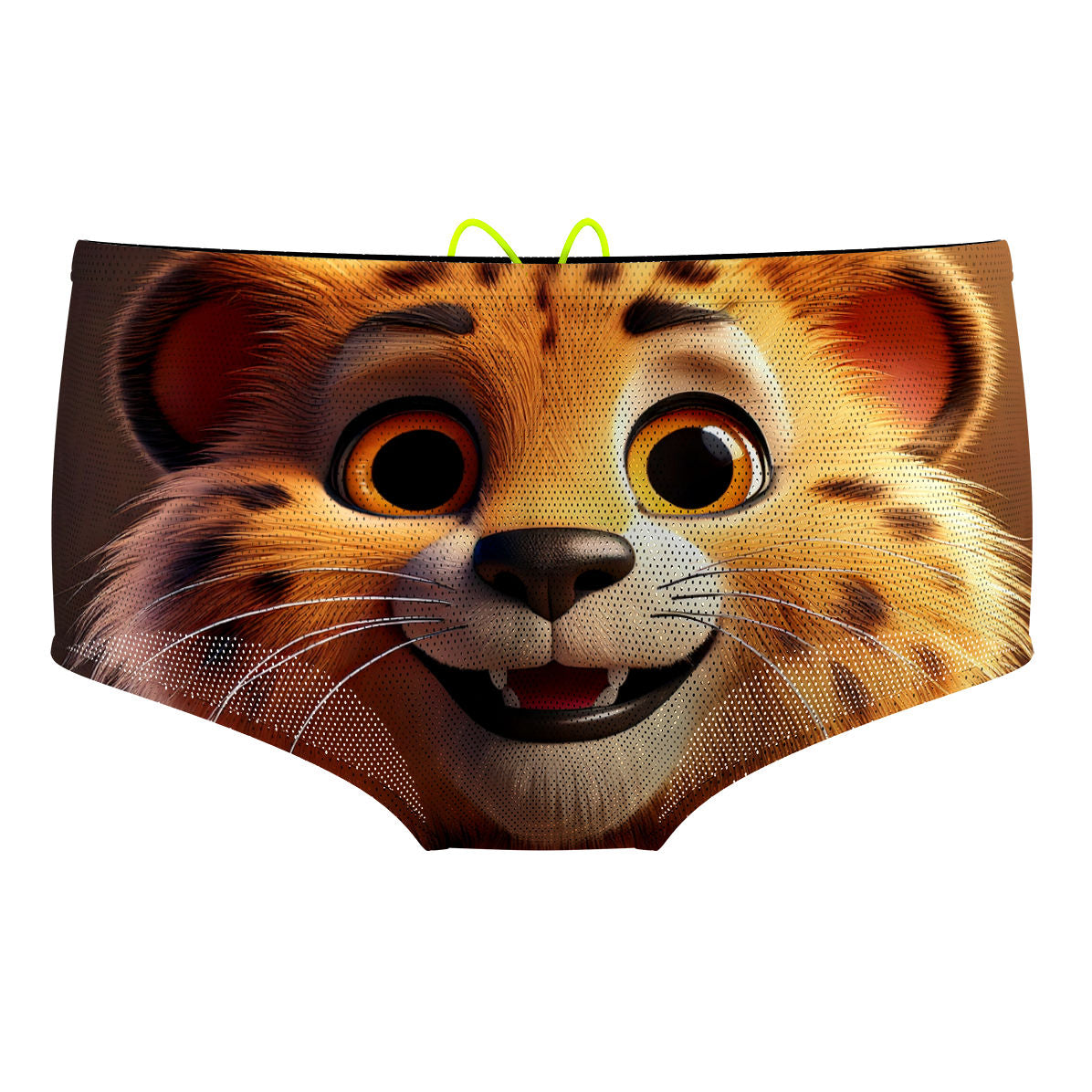 DANIEL CHEETAH - Mesh Drag Swimsuit