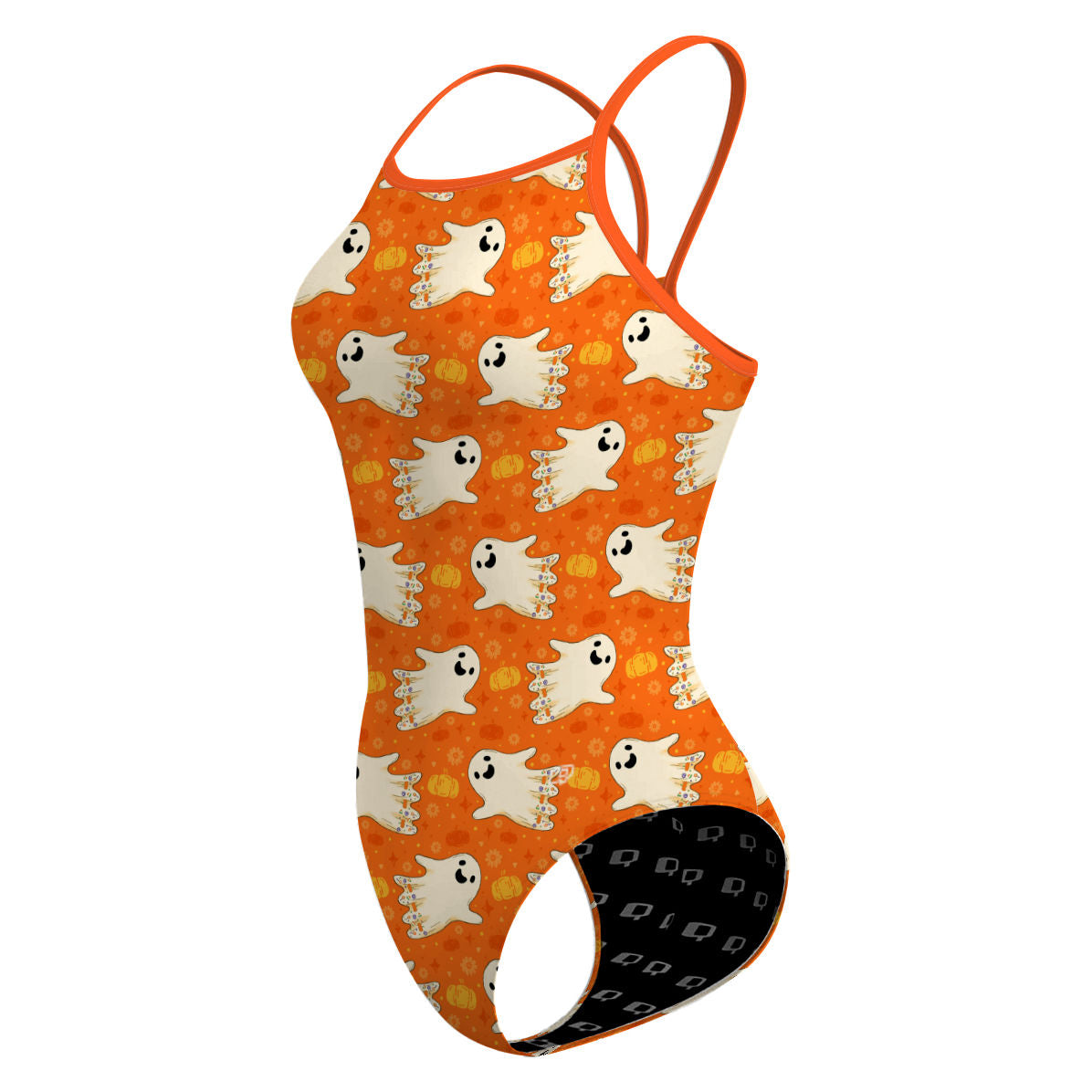 Pumpkins ghosts - Skinny Strap Swimsuit