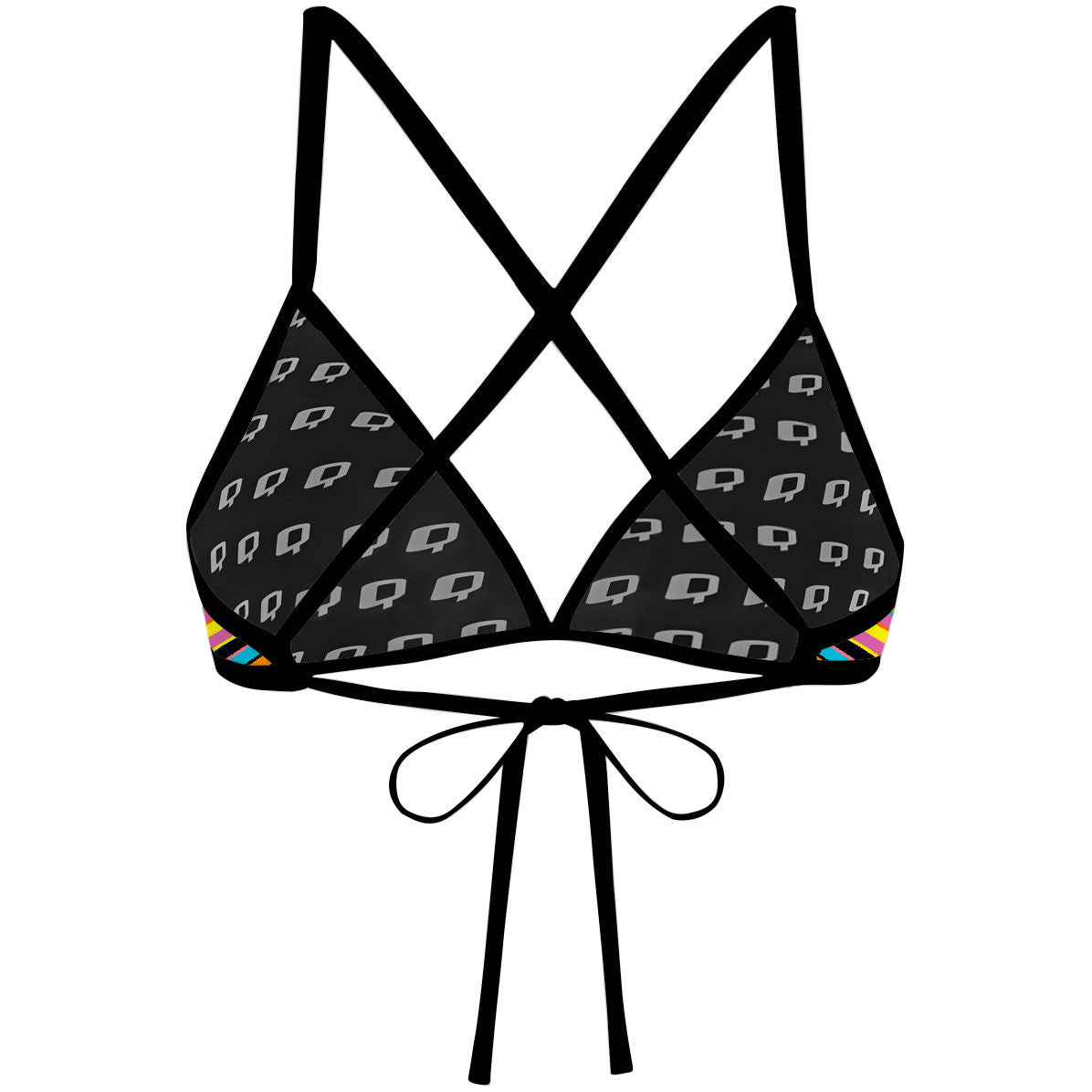 Dive Into Summer - Tieback Bikini Top