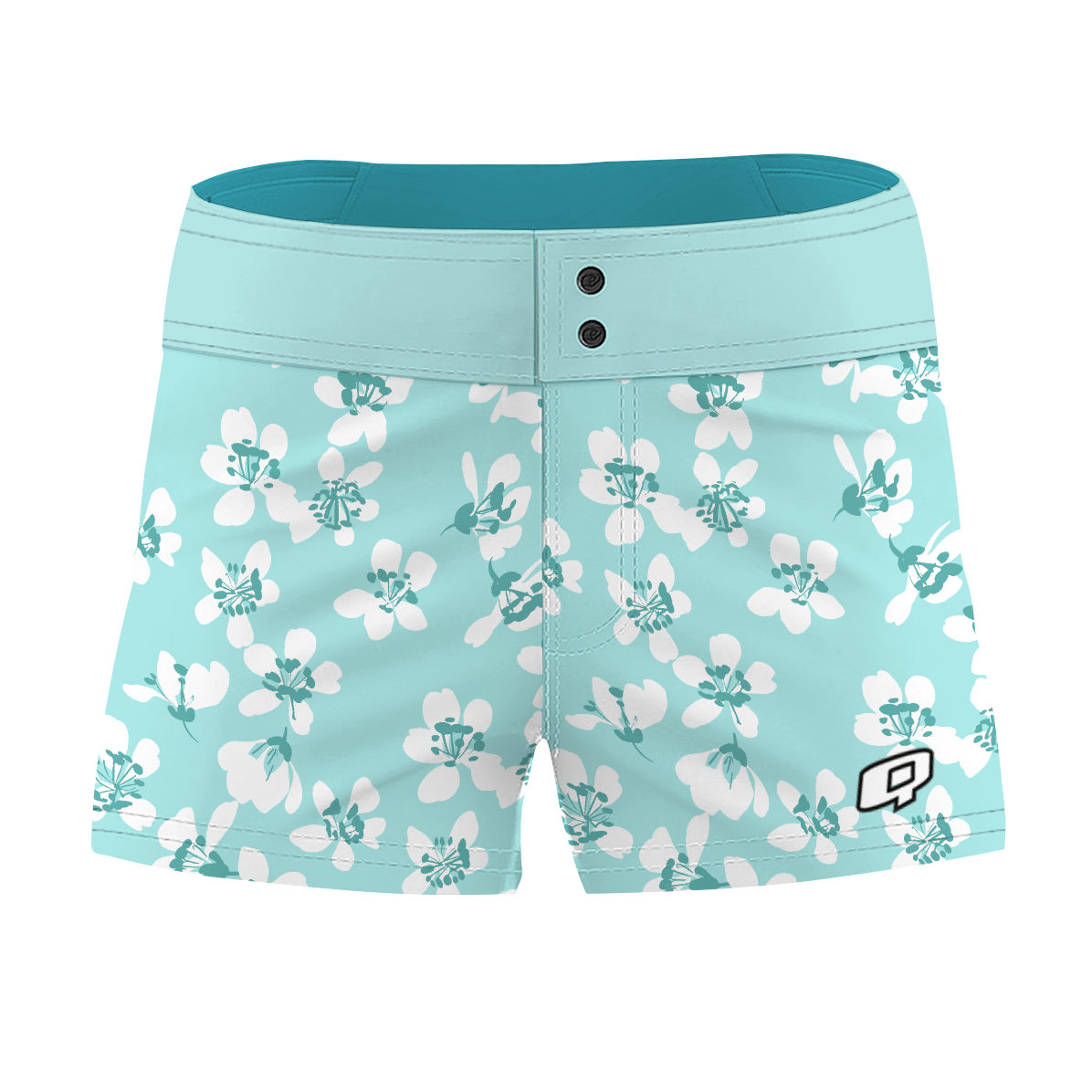 Womens floral swim 2024 shorts