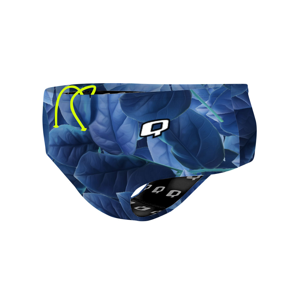 Blue Winter Leaves - Classic Brief Swimsuit
