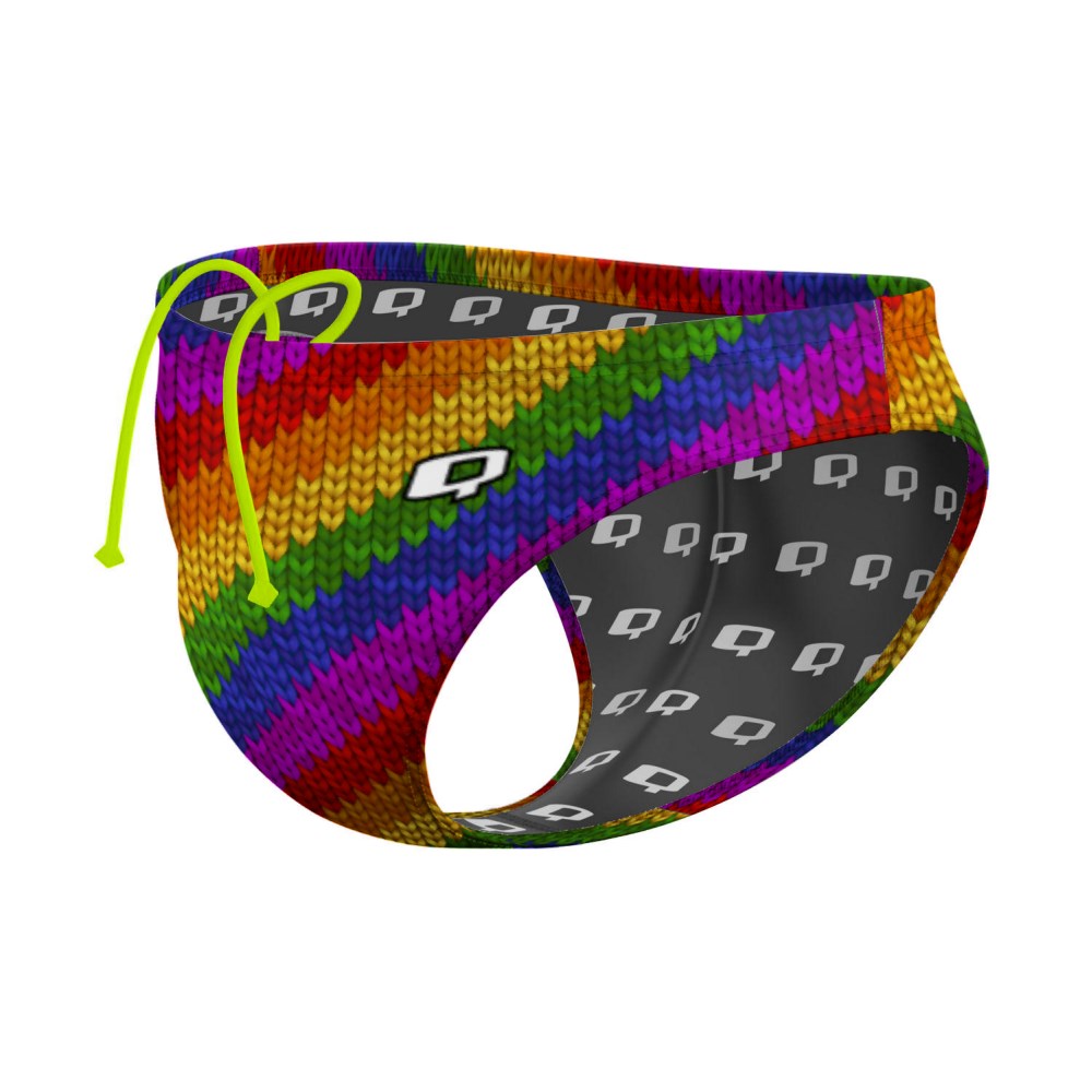 Crochet Rainbow - Waterpolo Brief Swimwear