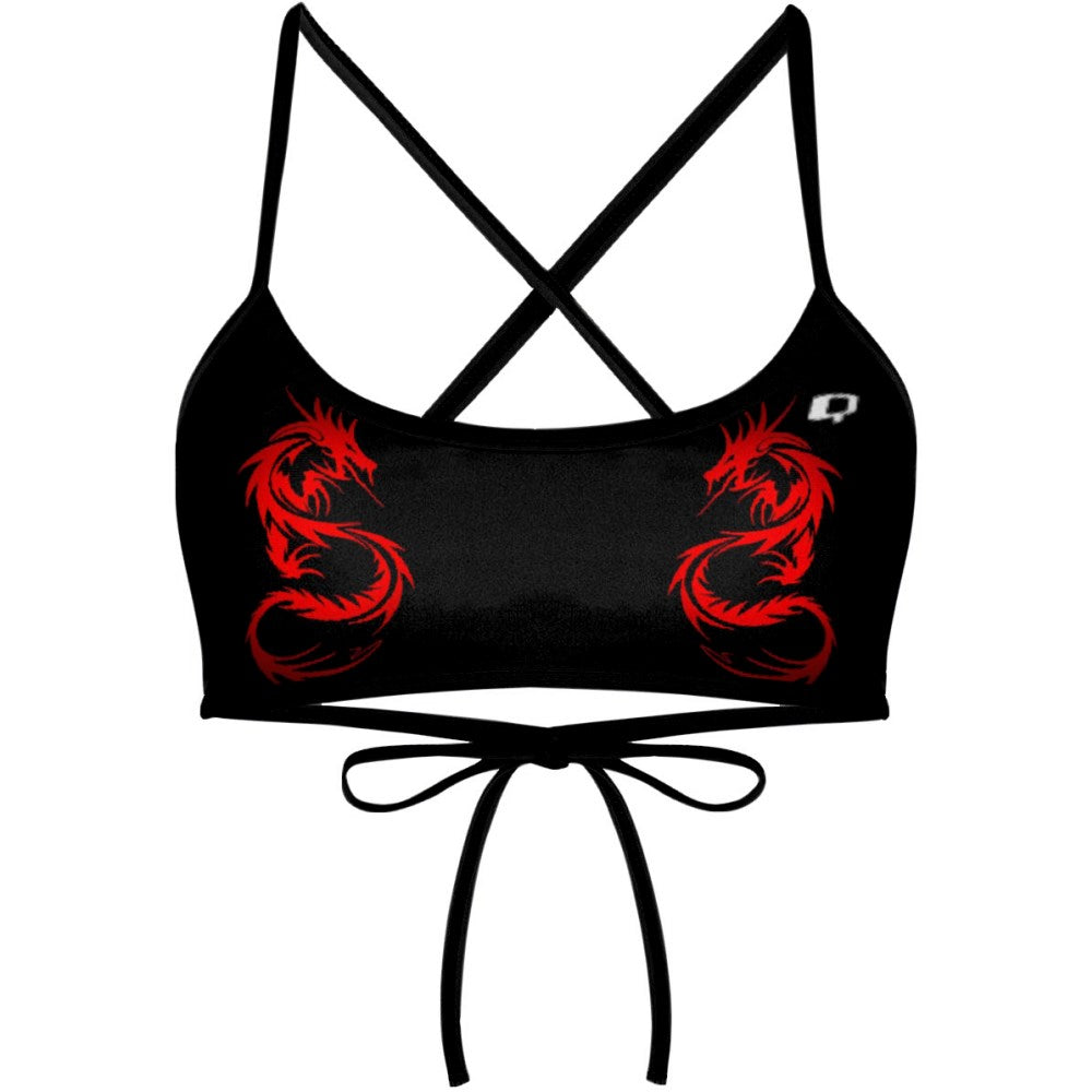 Red Dragon Ciara Tieback Bikini Top