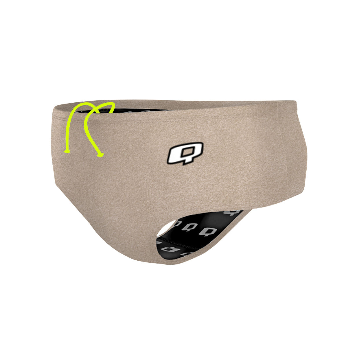 Beige Suede - Classic Brief Swimsuit