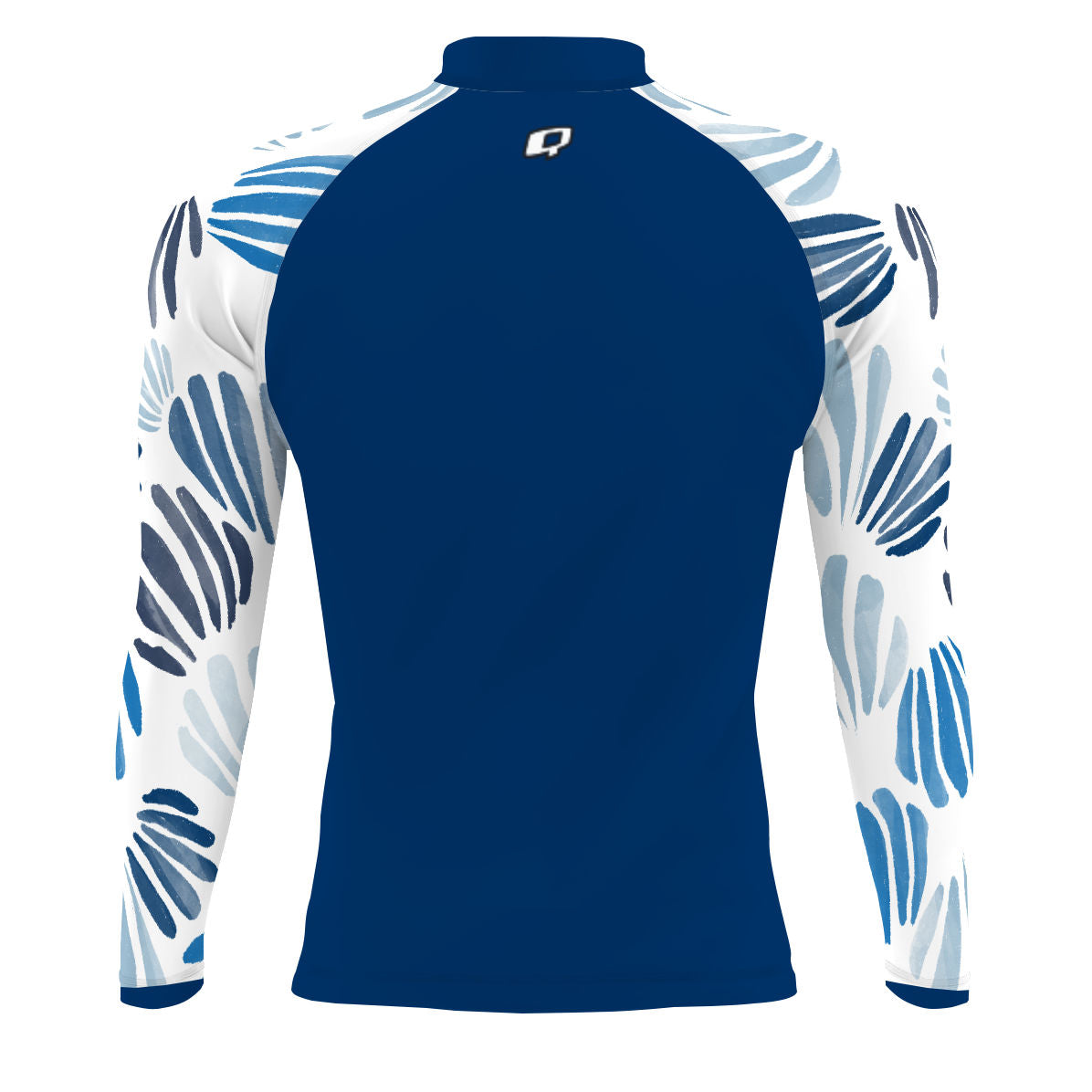 Blue Shells - Men's Surf UPF50+ Long Sleeve Rash Guard