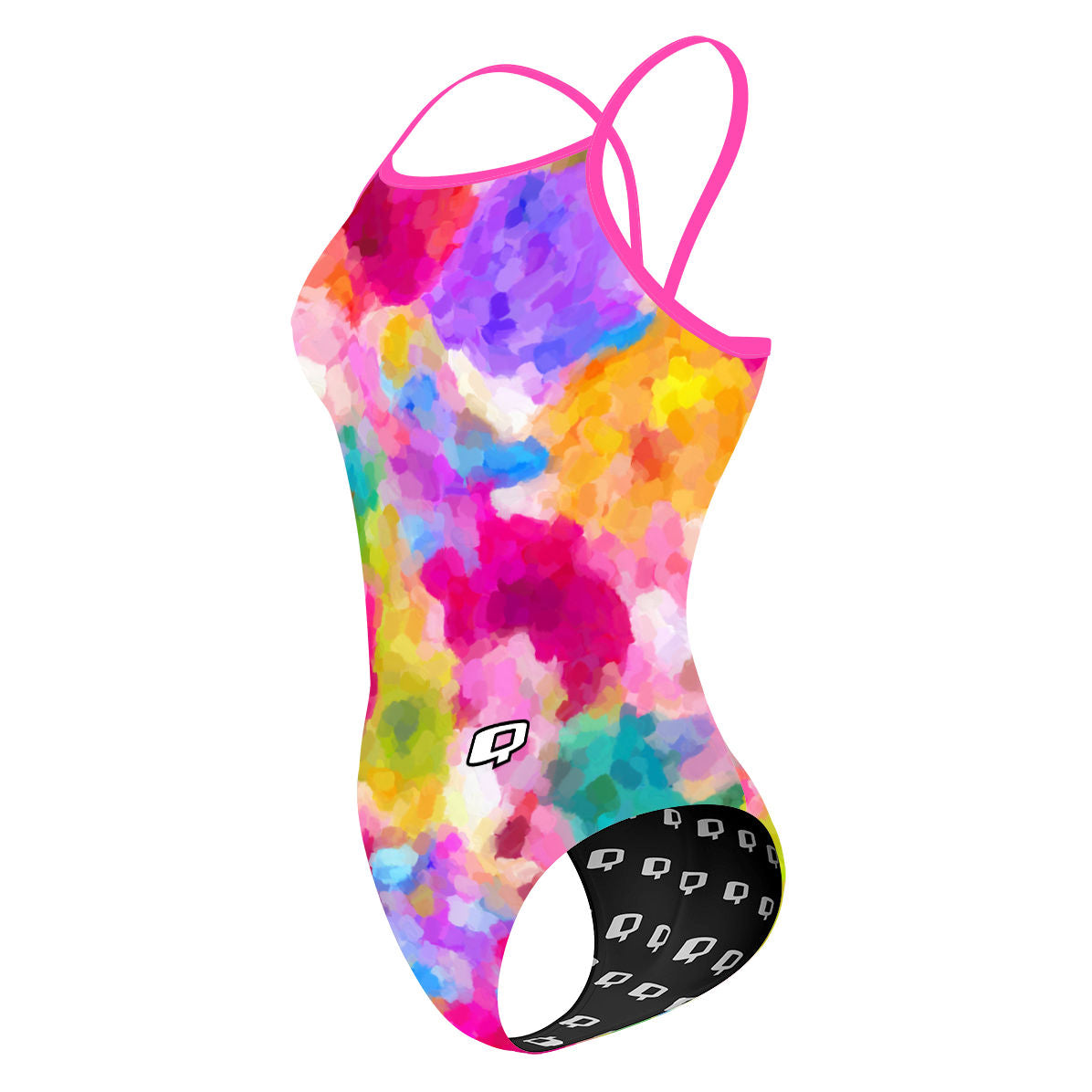 Spring Flowers - Sunback Tank Swimsuit