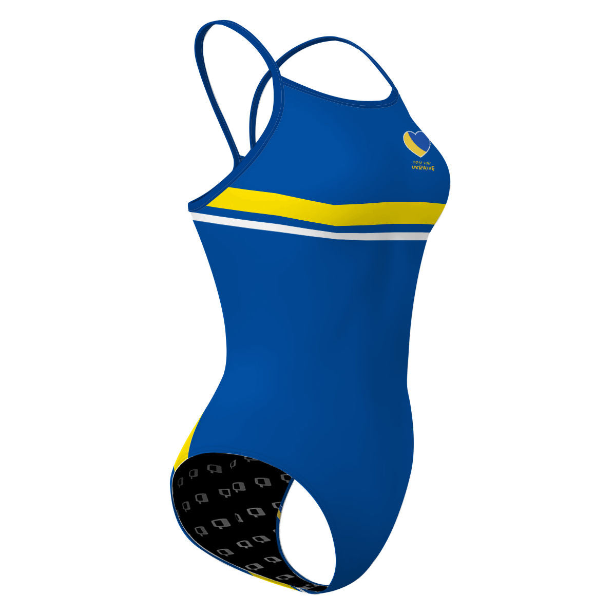 Ukraine - Skinny Strap Swimsuit