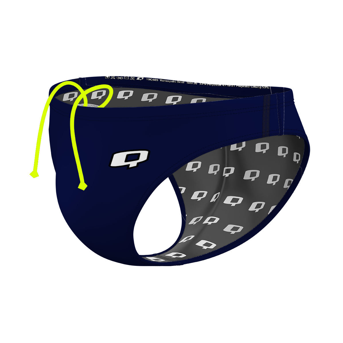 Solid Navy - Waterpolo Brief