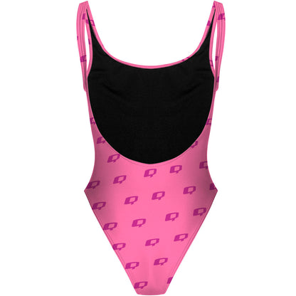 Pink Q - High Hip One Piece Swimsuit