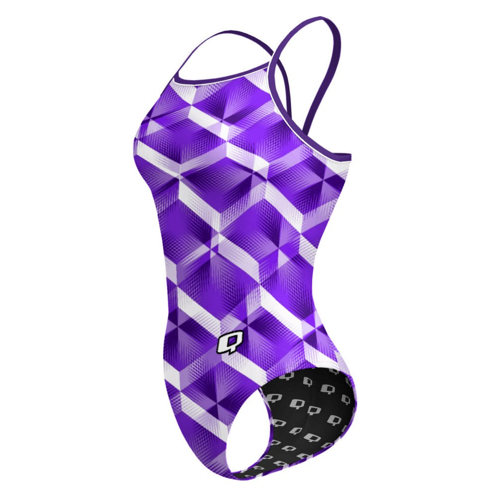 Amethyst - Sunback Tank Swimsuit