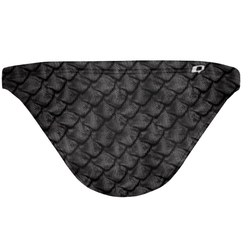 Dragon Scale Tieback Bikini Bottom