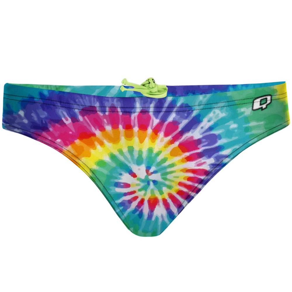 Tie Dye Colors Bandeau Bikini Bottom