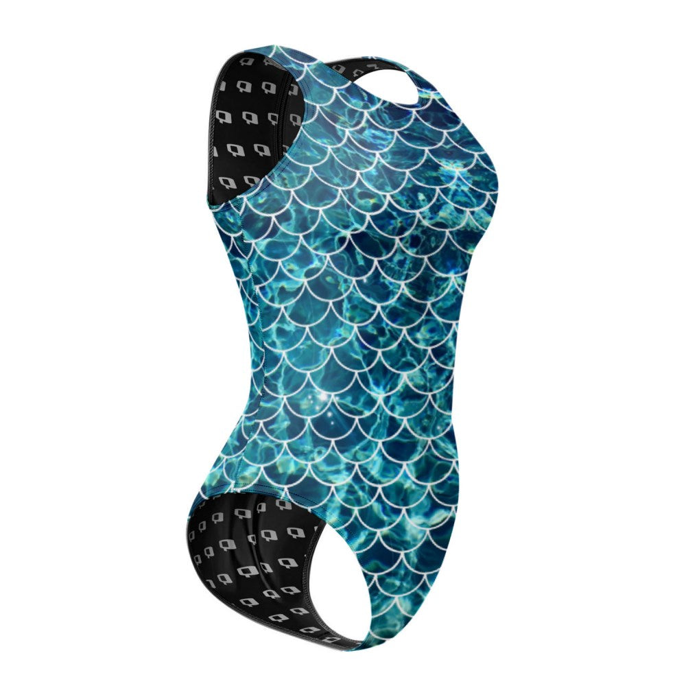 Scales - Women Waterpolo Swimsuit Classic Cut