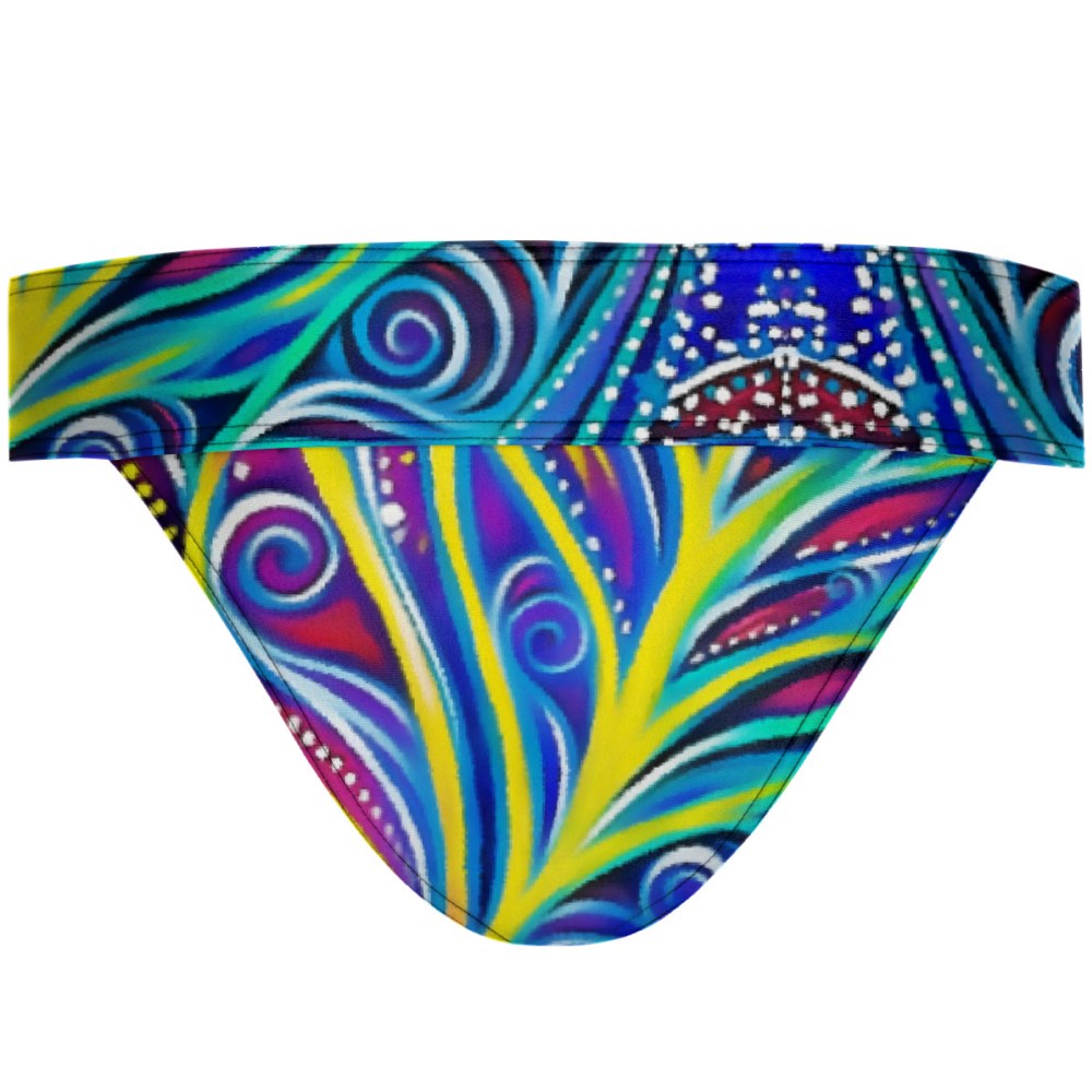 Bird of Paradise Demi Cheeky Cut Bikini Bottom