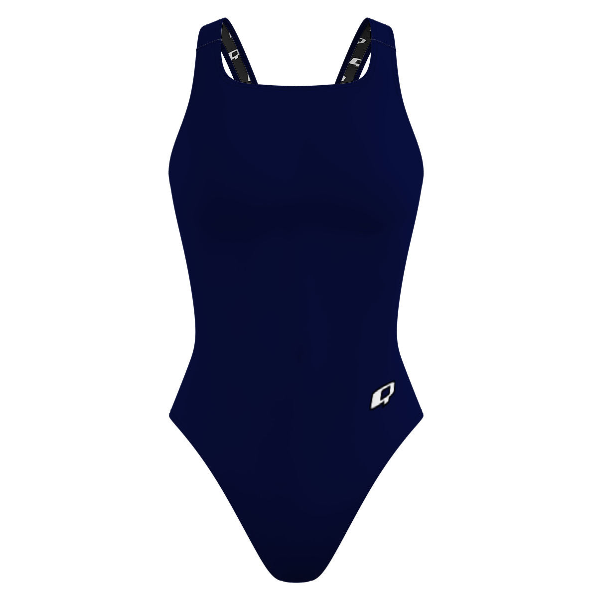 Solid Navy - Classic Strap Swimsuit