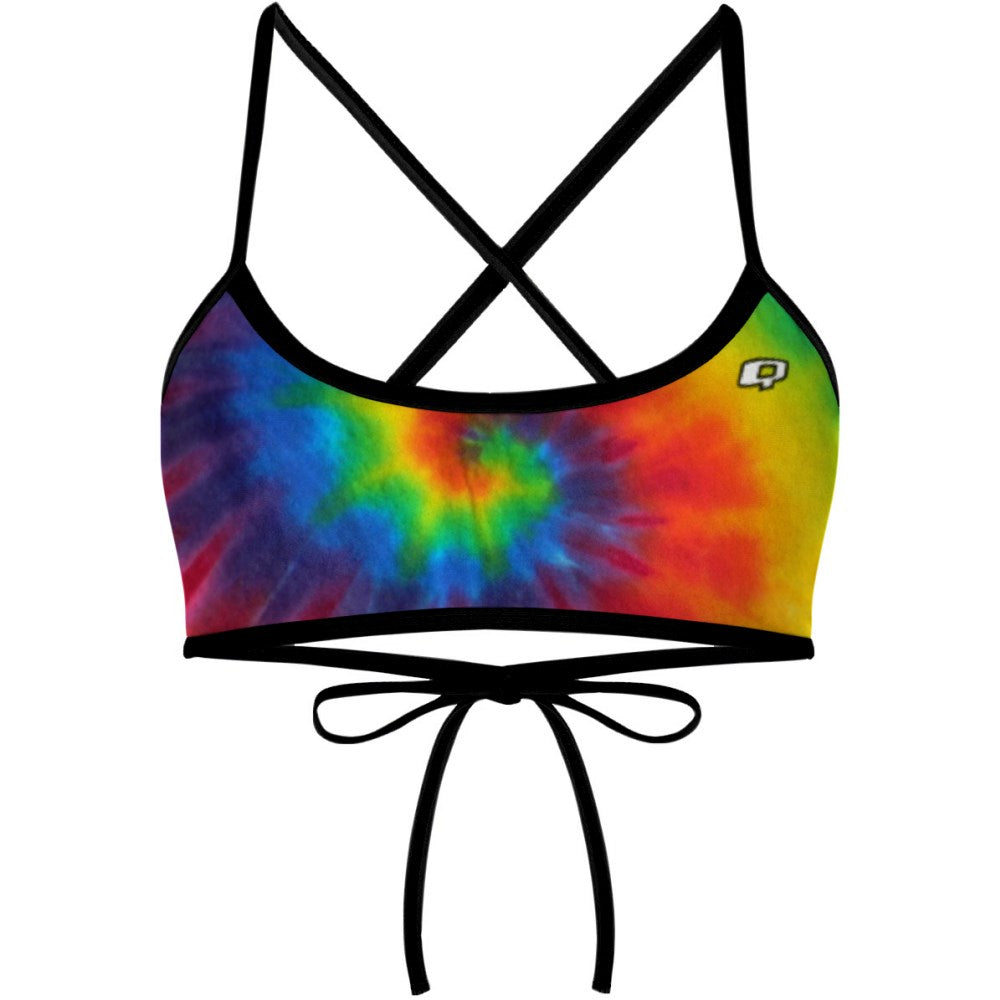 Tie Dye Ciara Tieback Bikini Top