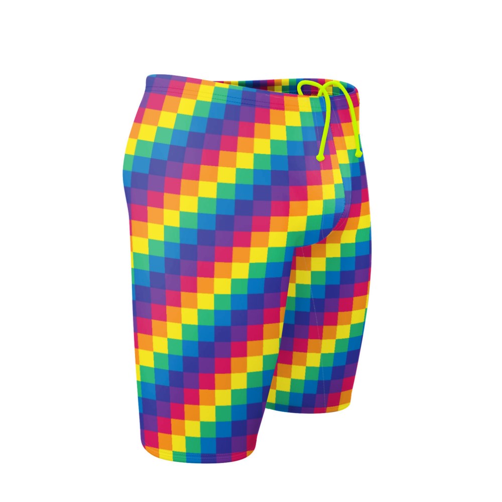 Mosaic Pride Jammer Swimsuit