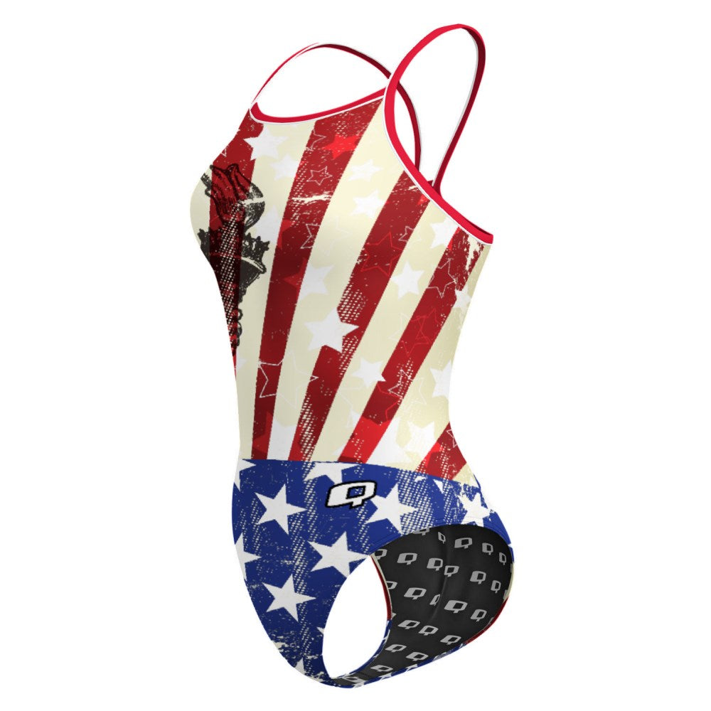 Independence Skinny Strap Swimsuit