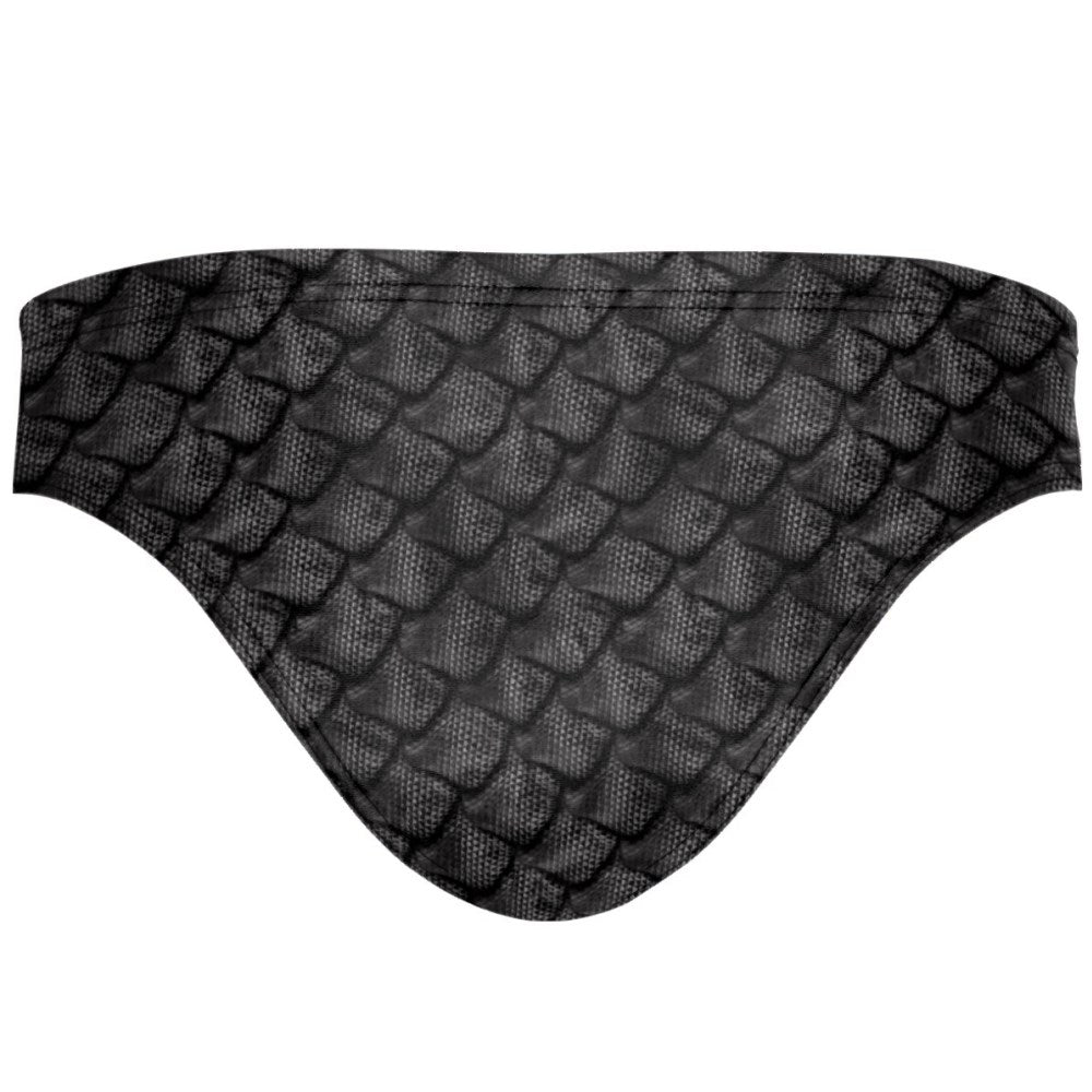 Dragon Scale Bandeau Bikini Bottom