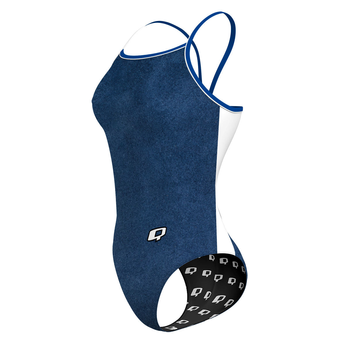 Blue Suede - Sunback Tank Swimsuit