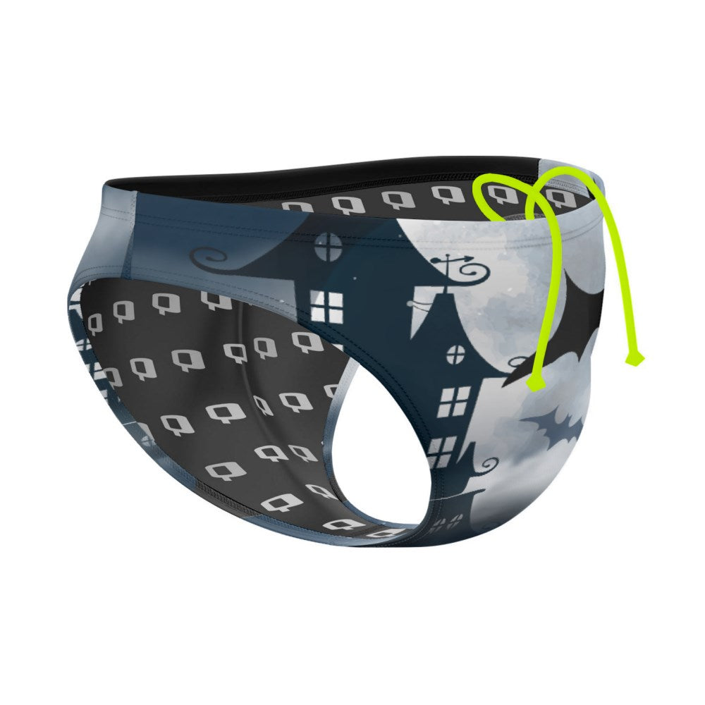 Scary Bats Waterpolo Brief Swimwear