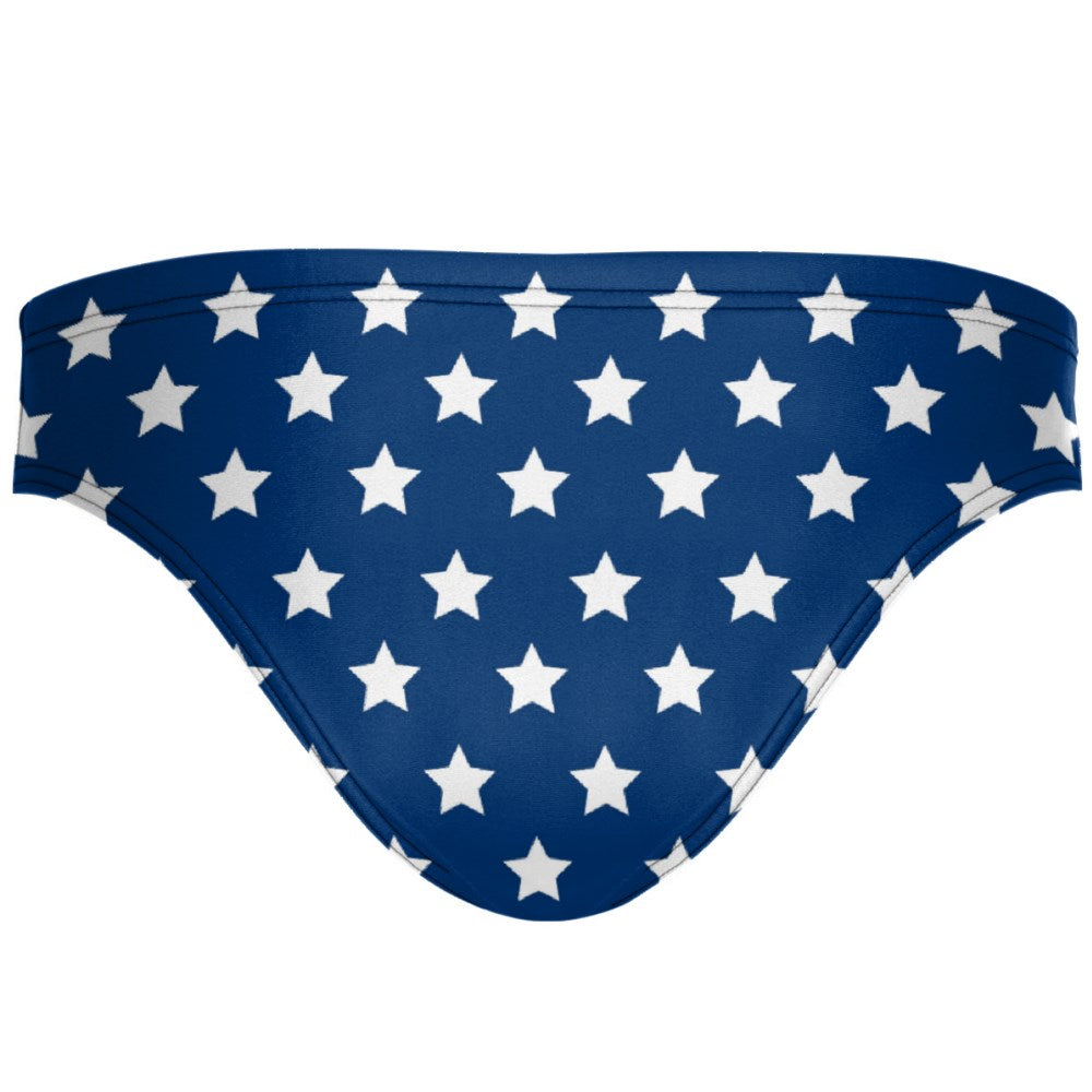 Stars and Strips Bandeau Bikini Bottom