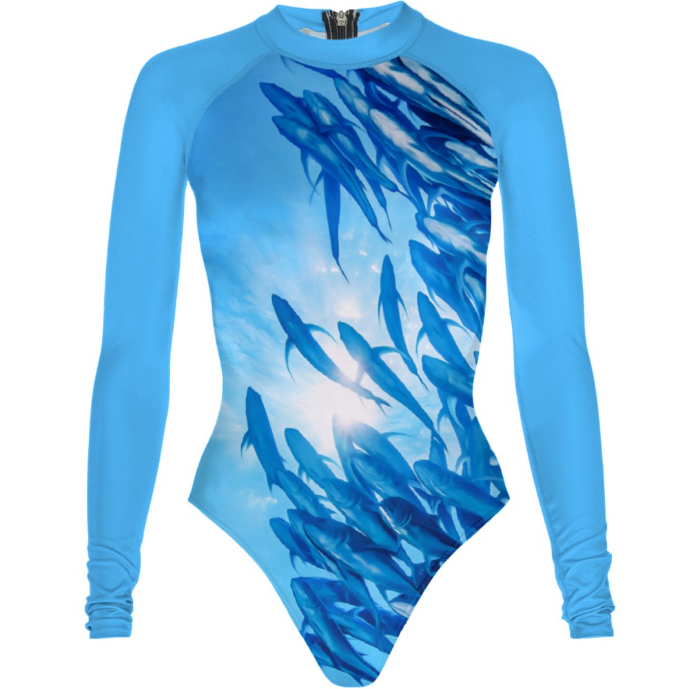 Poissons Libres - Surf Swimsuit Classic Cut