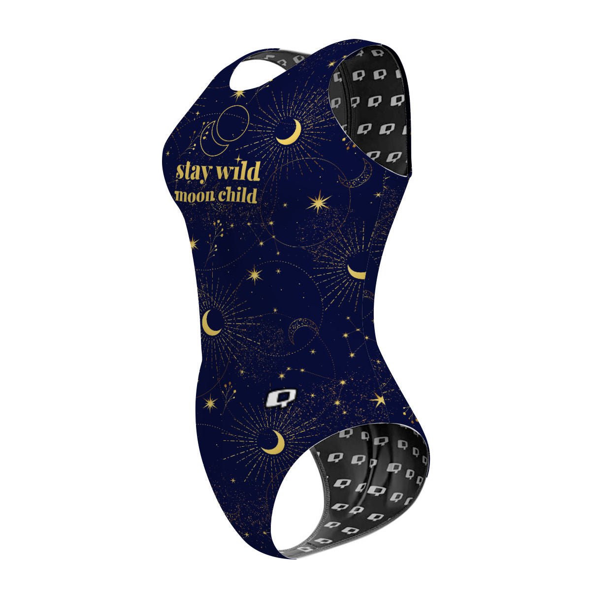 Moon Child - Women's Waterpolo Swimsuit Classic Cut