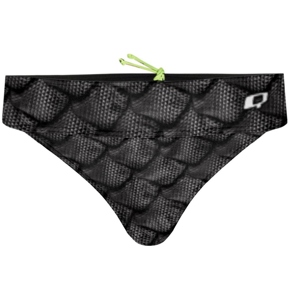 Dragon Scale Demi Cheeky Cut Bikini Bottom