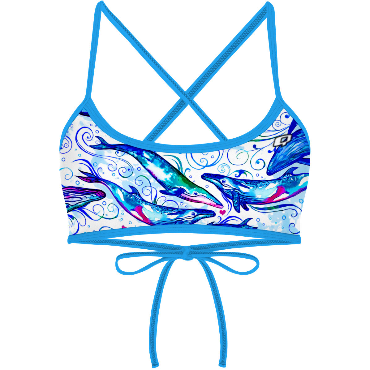 Claire Just Keep Swimming - Ciara Tieback Bikini Top