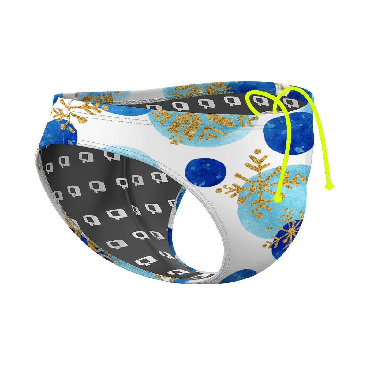 Bright Snowy - Waterpolo Brief Swimwear
