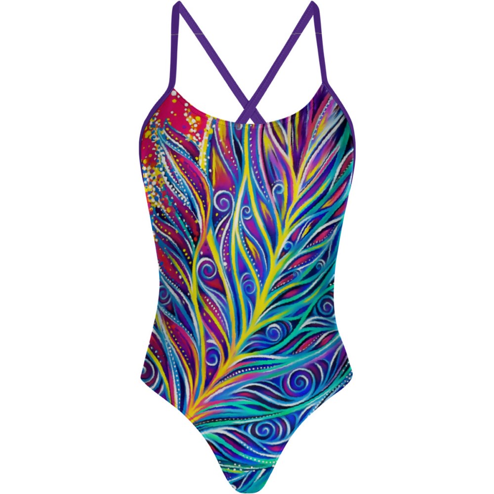 Bird of Paradise - Tieback One Piece Swimsuit