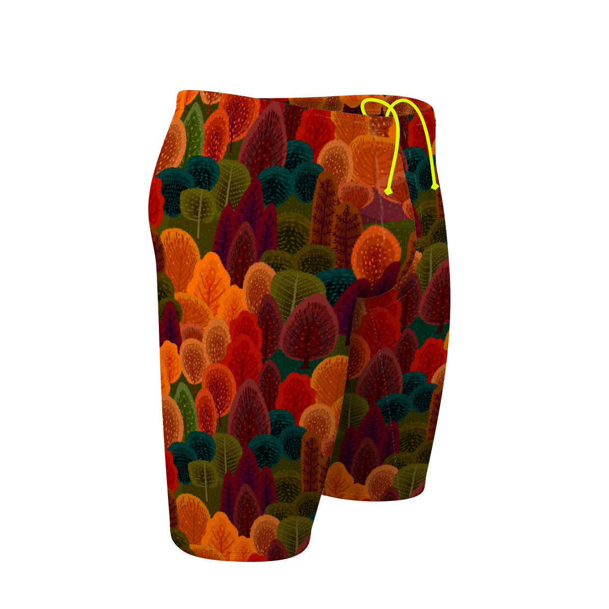 Colorful Trees Jammer Swimsuit