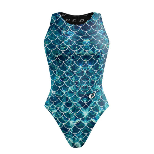 Scales - Women Waterpolo Swimsuit Classic Cut