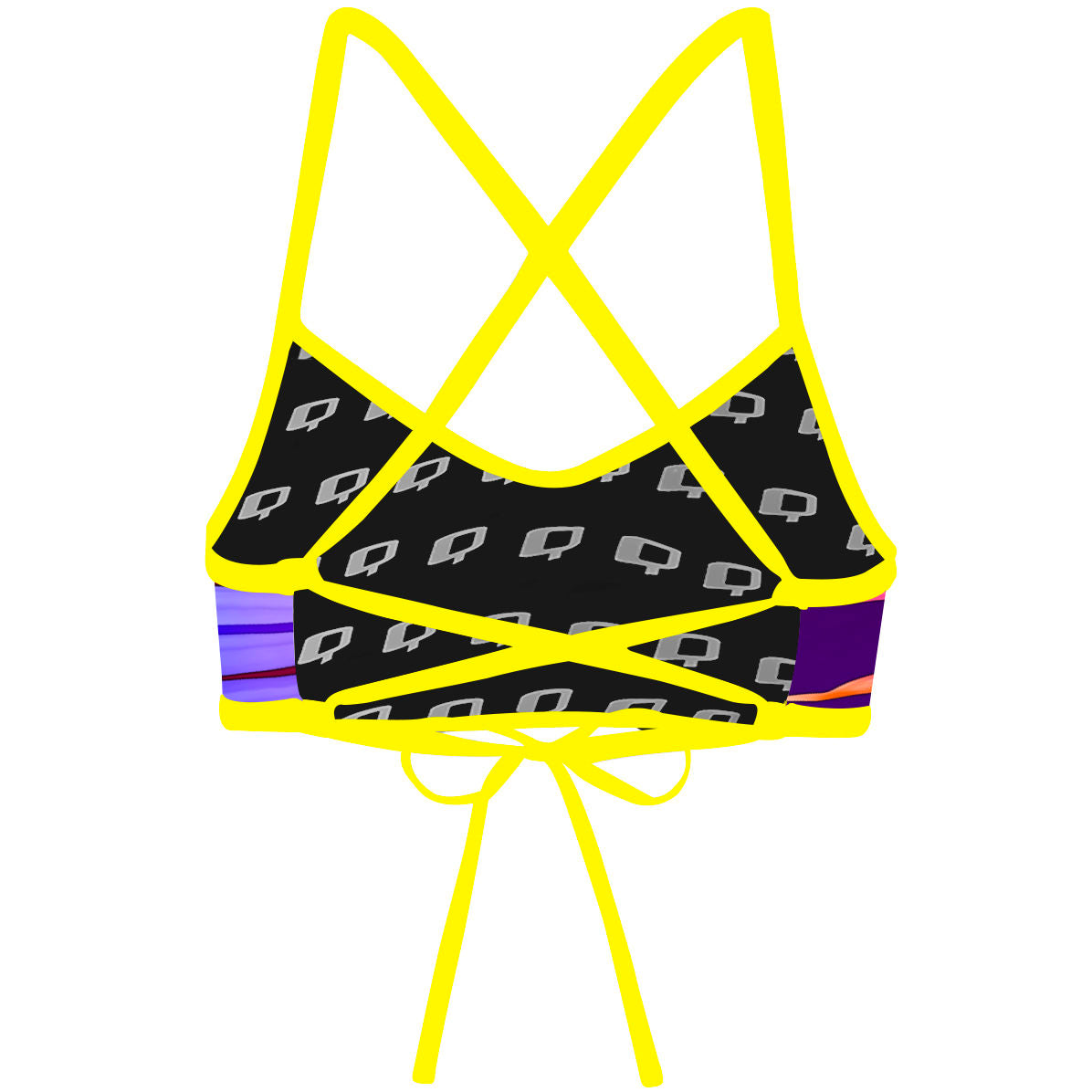 Sunset Palms - Ciara Tieback Bikini Top
