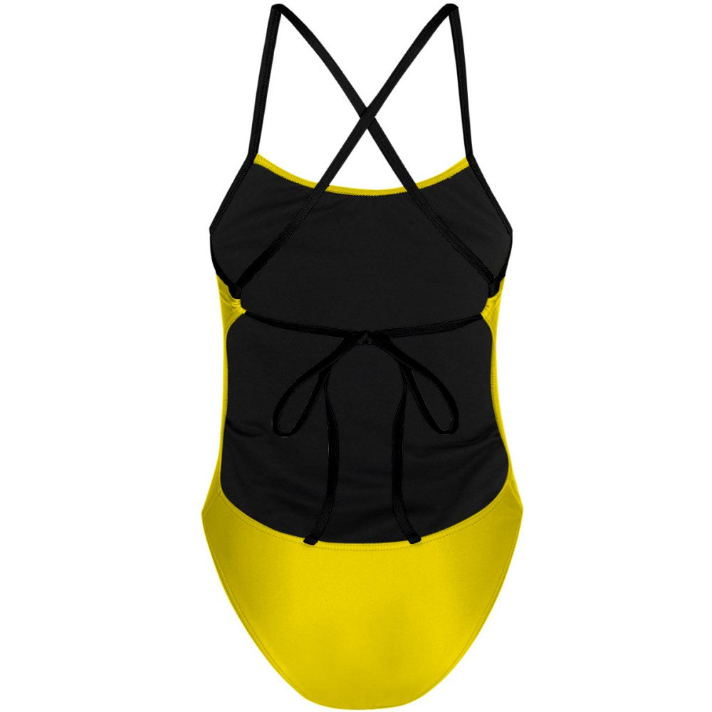 Smiley - Tieback One Piece Swimsuit