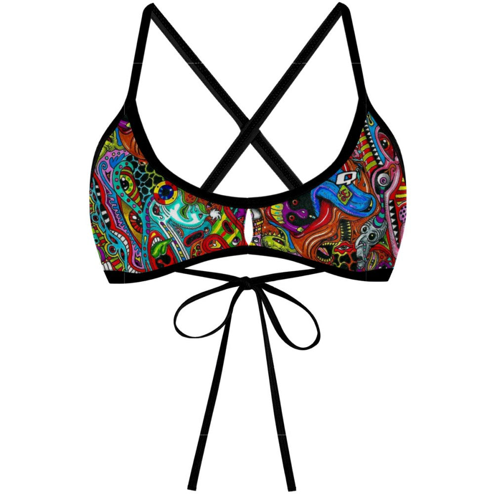Hippie swimwear top
