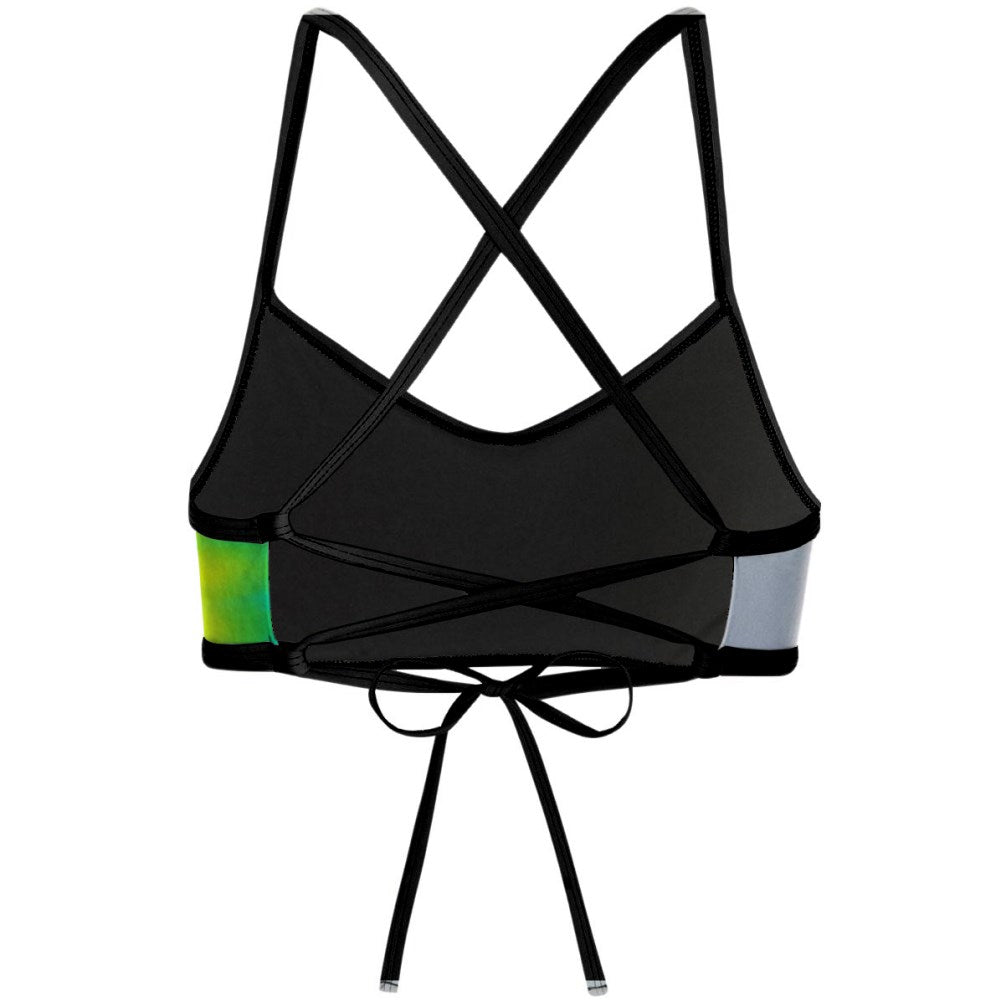 Tie Dye Ciara Tieback Bikini Top
