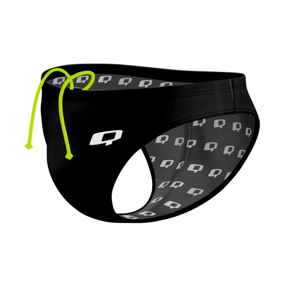 Solid Black - Waterpolo Brief