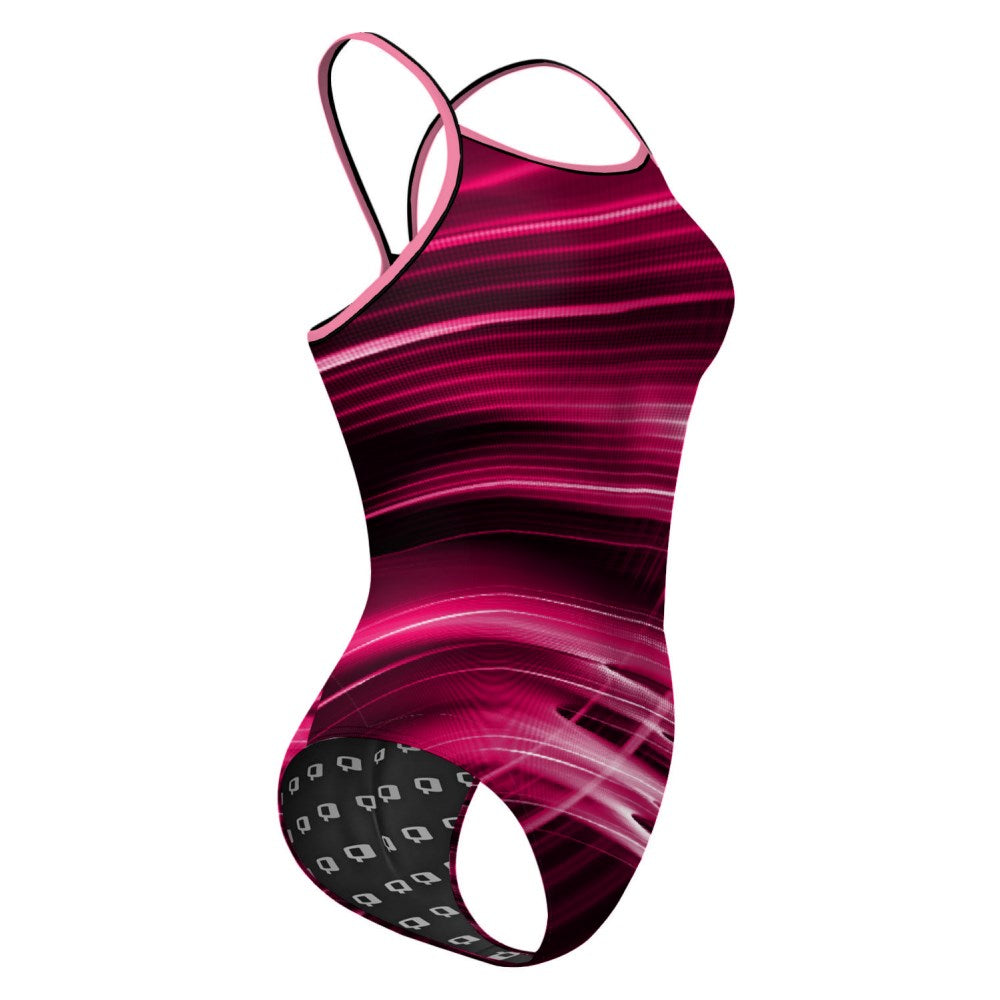 Binary Star Skinny Strap Swimsuit