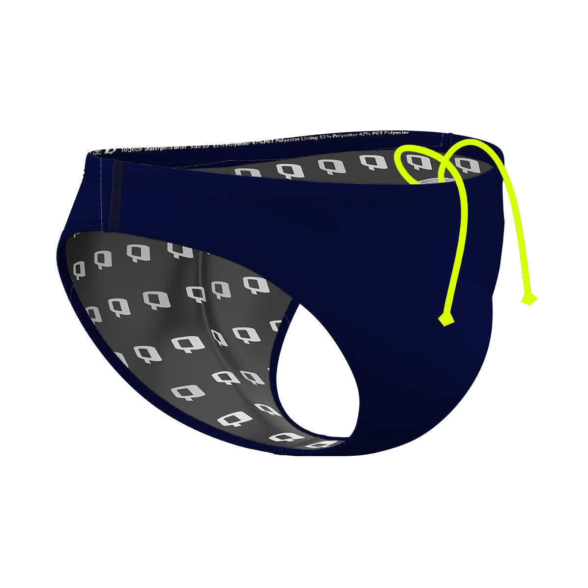 Solid Navy - Waterpolo Brief