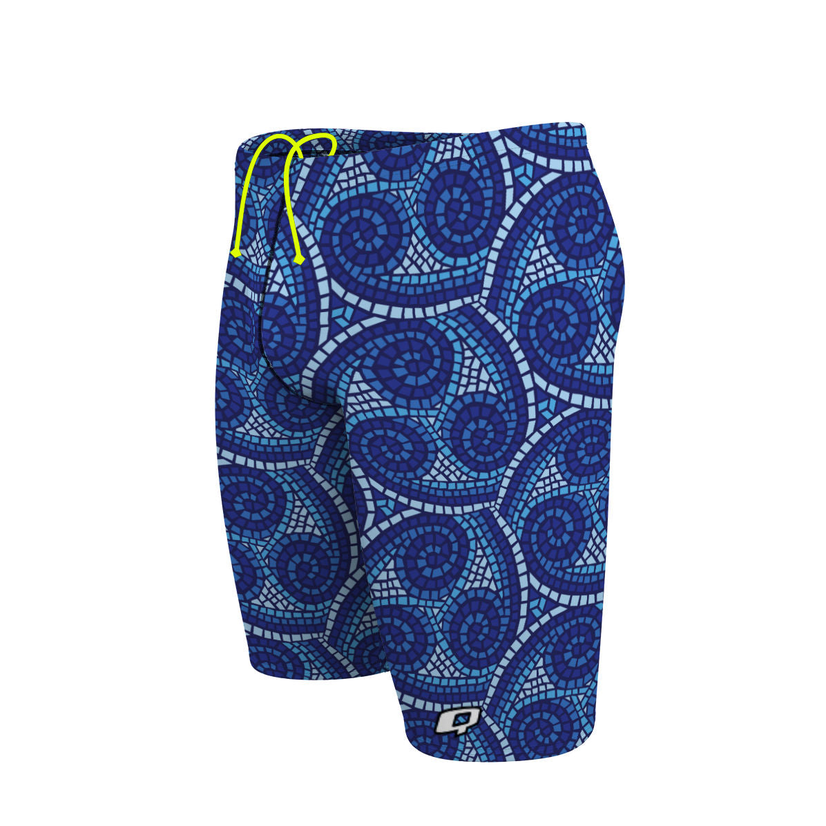 Blue Mosaic - Jammer Swimsuit