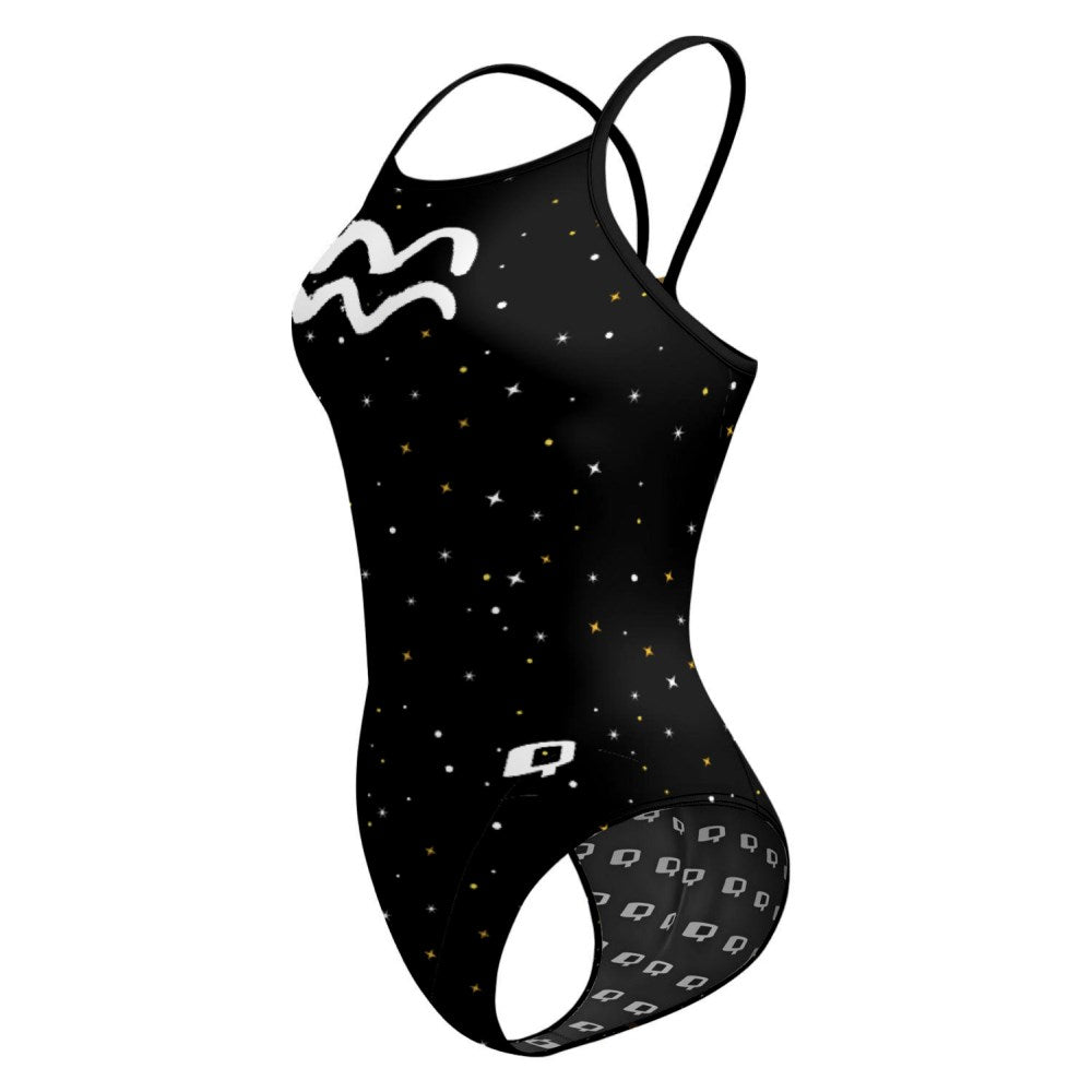 Aquarius Skinny Strap Swimsuit