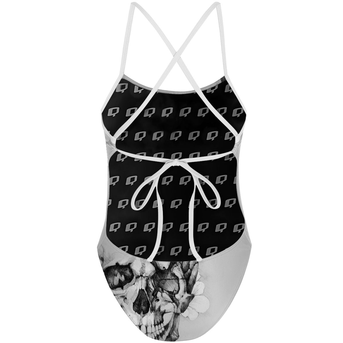 Hollow Head - Tieback One Piece Swimsuit