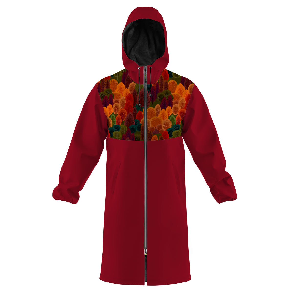 Colorful Trees Swim Parka