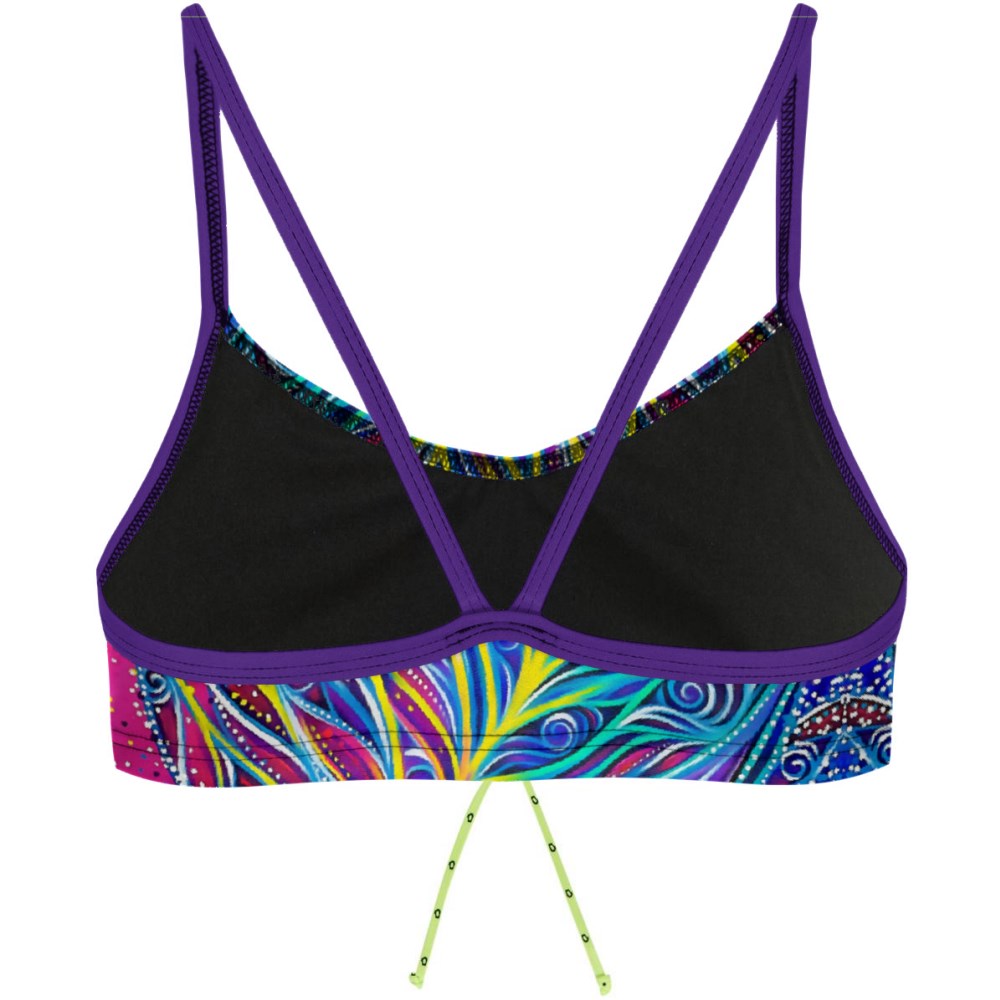 Bird of paradise Bandeau Bikini Top